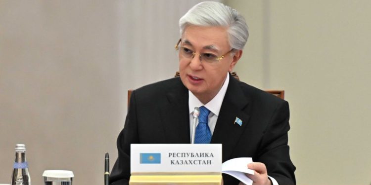 Касым-Жомарт Токаев на ВЕЭС