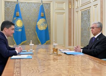 Касым-Жомарт Токаев принял Премьер-министра Олжаса Бектенова