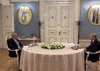 Нурсултан Назарбаев с России Владимиром Путиным