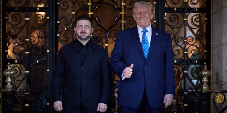 Трамп и Зеленский