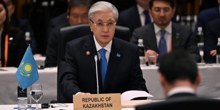 Токаев выступил на первом саммите «Центральная Азия – Япония»