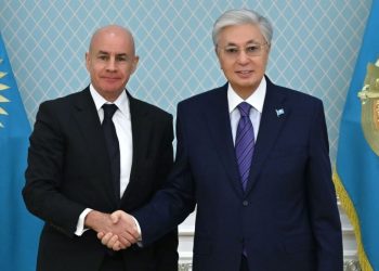 Касым-Жомарт Токаев принял президента (FIS) Йохана Элиаша