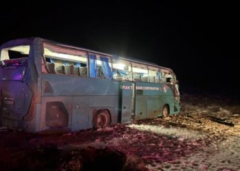 Автобус в ДТП