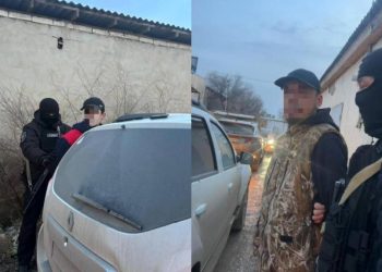 Задержание вымогателей