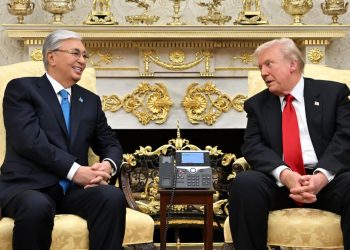 Касым-Жомарт Токаев и Дональд Трамп